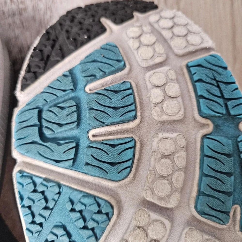 Hoka One One Bondi 4 Men 14 2E Wide Gray Yellow Running Shoes 1012562‎